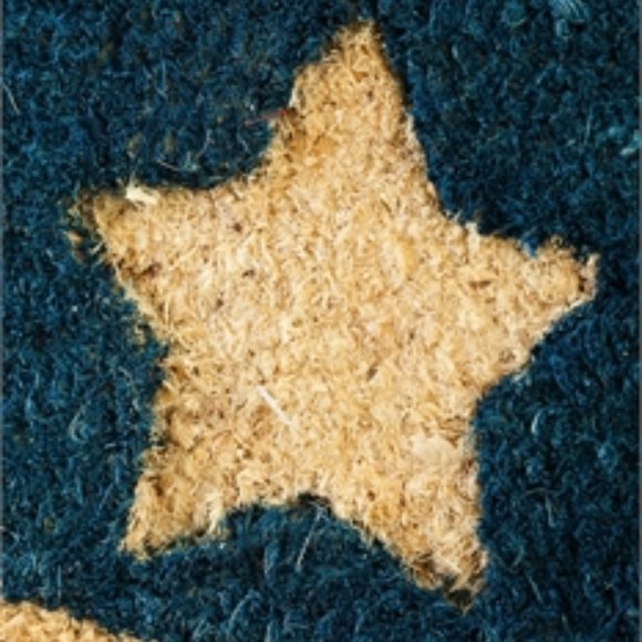Patriotic Welcome Coir Door Mat - Picture 6 of 7